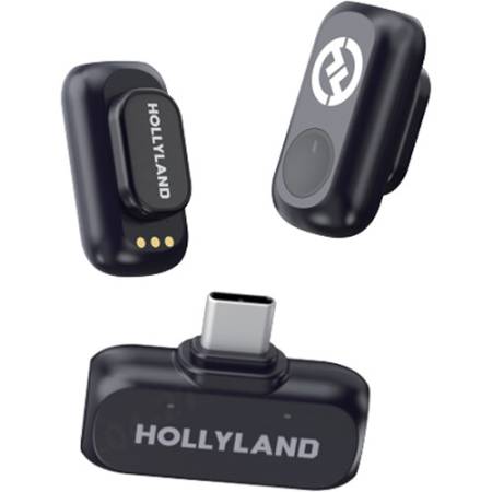 Hollyland LARK A1 mini Duo (USB-C) - zestaw, bezprzewodowy system audio